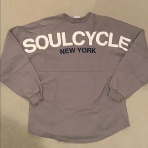 SoulCycle New York spirit jersey. Runs big